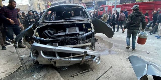 Suriye'nin kuzeyindeki Bab ilçesinde terör saldırısı
