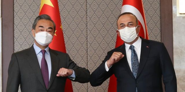 Çin Dışişleri Bakanı, Mevlüt Çavuşoğlu ile görüştü
