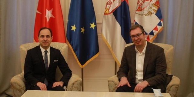Sırbistan Cumhurbaşkanı, Türkiye'nin Belgrad Büyükelçisi Bilgiç'i kabul etti