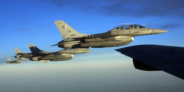 Suudi görev grubu savaş uçakları ACES 2021 için Pakistan’da