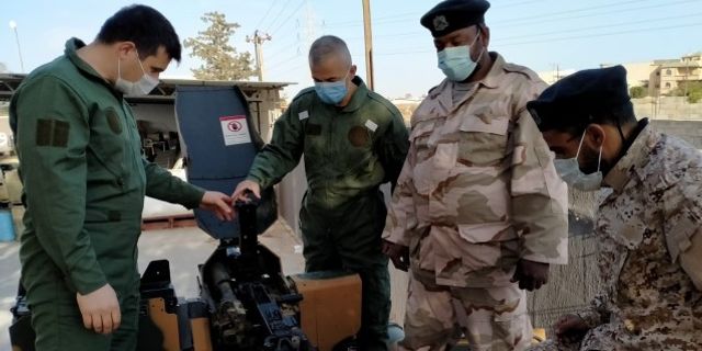 TSK’dan Libya ordusuna zırhlı araç eğitimi