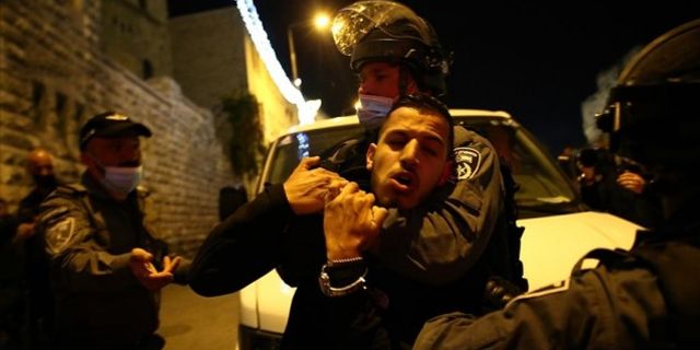 İsrail polisinin Kudüs’teki saldırısında 7 kişi yaralandı