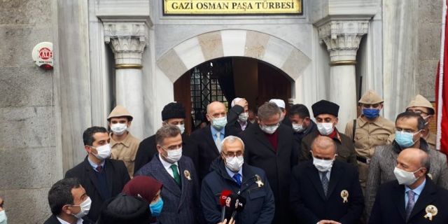 Plevne Müdafii Gazi Osman Paşa kabri başında anıldı