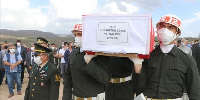 Şehit Uzman Onbaşı Hüsamettin Gökçe, Amasya'da son yolculuğuna uğurlandı