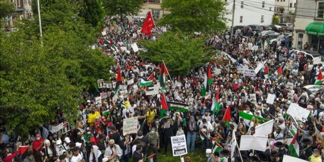 ABD'de İsrail'e karşı protestolar devam etti