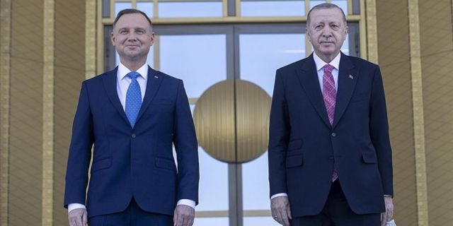 Polonya Cumhurbaşkanı Duda Türkiye'de