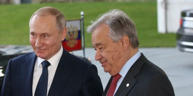 Rusya Devlet Başkanı Putin, BM Genel Sekreteri Guterres ile görüştü