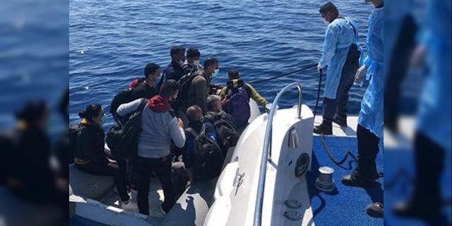 Ege'de 55 göçmen kurtarıldı