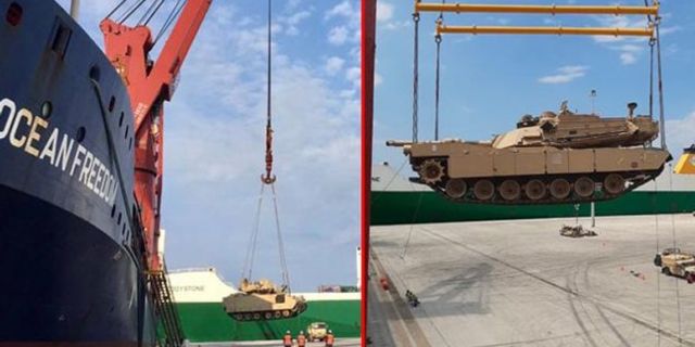 ABD, Türkiye sınırına tank ve zırhlı araç sevk etti