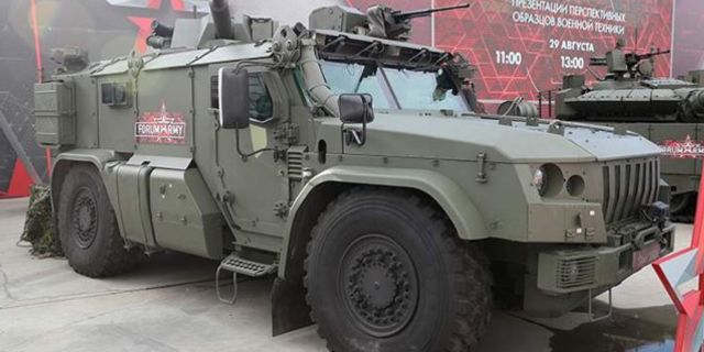 Rus Tayfun-VDV zırhlı aracı 30 mm’lik otomatik topla donatıldı