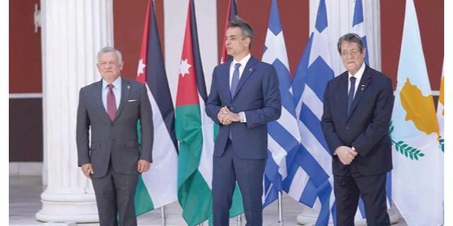 Ürdün, Yunanistan ve Güney Kıbrıs'tan üçlü zirve