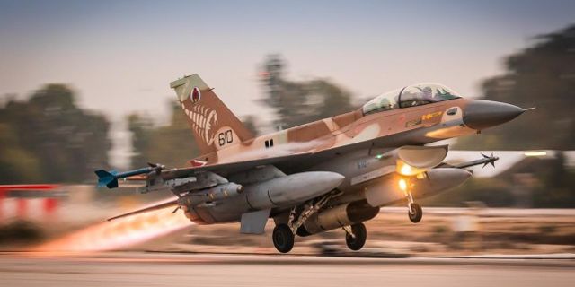 İsrail Hava Kuvvetleri Lübnan sınırını vurdu