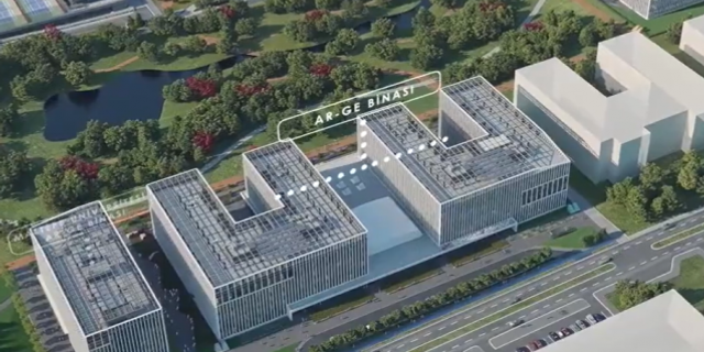 Teknopark İstanbul 3'üncü Etap B Blok'un inşası sürüyor