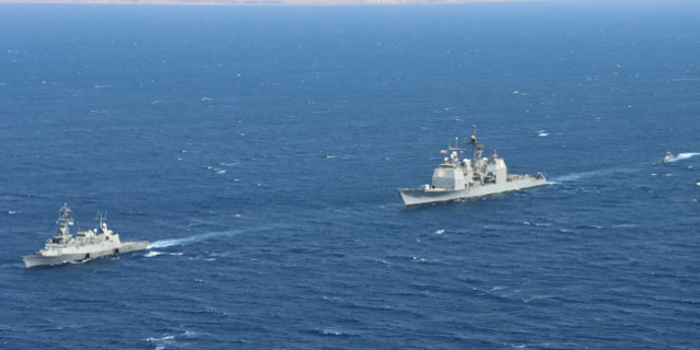İsrail ve ABD Donanması'ndan Kızıldeniz'de ortak tatbikat