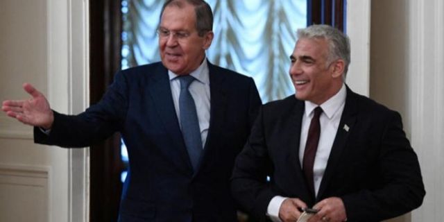 Lavrov ile Lapid’in ana gündemi Suriye