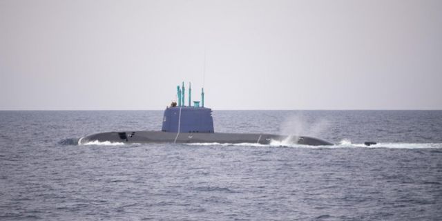 Cezayir Donanması, İsrail denizaltısına önleme yaptı
