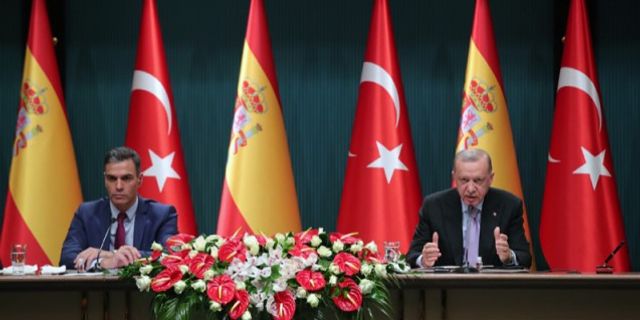 Erdoğan: İspanya ile büyük bir savaş gemisi yapmayı hedefliyoruz