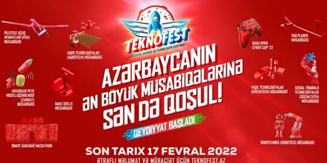 İlk uluslararası TEKNOFEST Azerbaycan’da