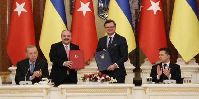 Türkiye ile Ukrayna arasında "Stratejik" anlaşma imzalandı