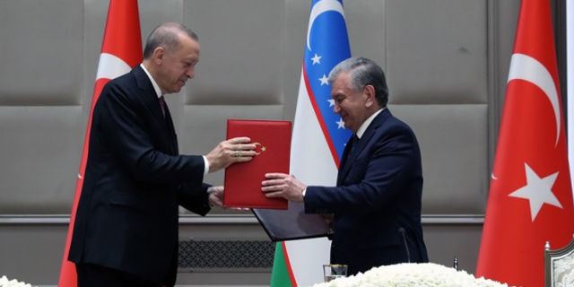 Erdoğan: Savunma alanındaki imkanlarımızı Özbekistan'la paylaşmaya hazırız