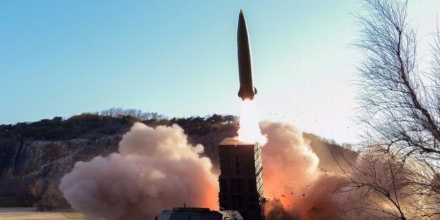Kuzey Kore'den yeni tip balistik füze testi