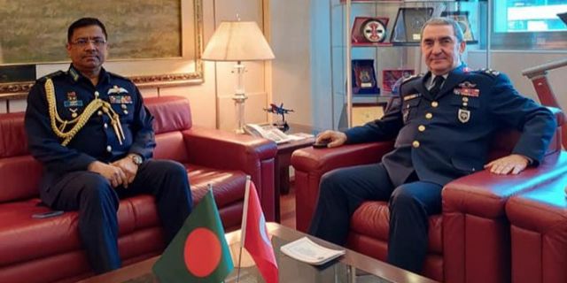 Bangladeş Hava Kuvvetleri Komutanı'ndan TUSAŞ, ASELSAN ve Otokar'a ziyaret