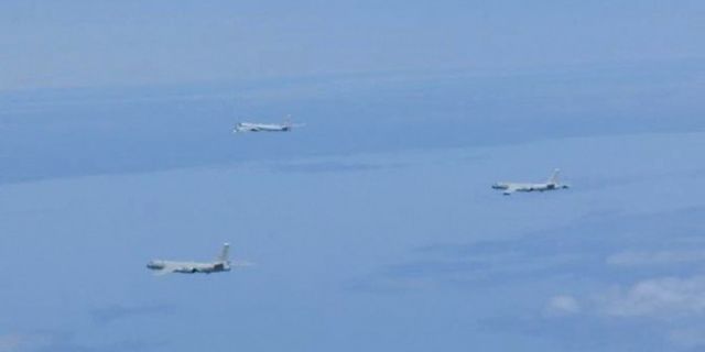 Rusya ve Çin uçaklarından Pasifik'te devriye