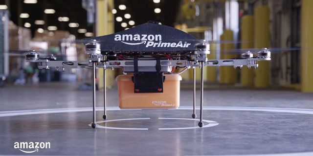Amazon'da drone ile teslimatlar başlıyor
