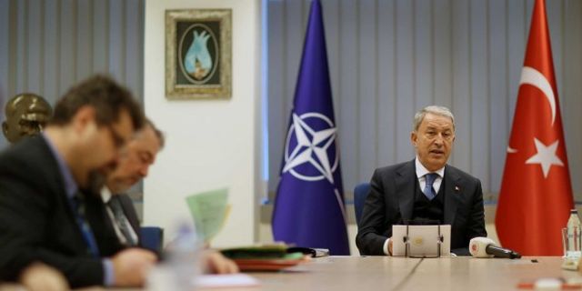 Hulusi Akar: Finlandiya ve İsveç'in teröre desteği NATO için bir tehdit