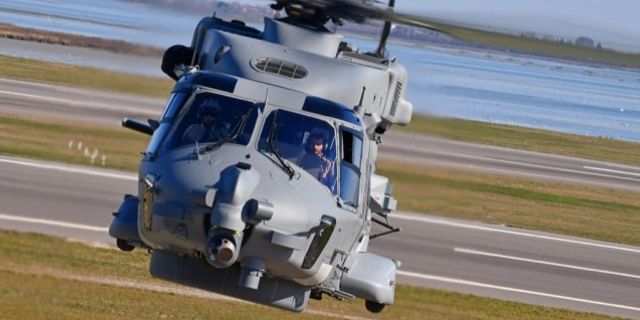 Katar 1 adet daha NH90 helikopteri teslim aldı