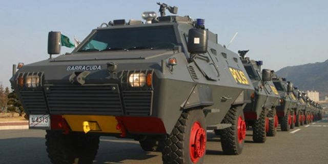 Güney Kore'den Endonezya polisine zırhlı araç satışı