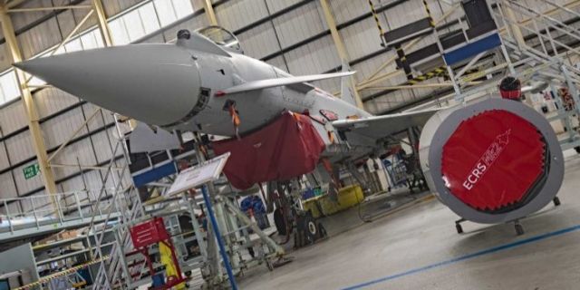 İngiliz Eurofighter'larına ECRS Mk2 radarı modernizasyonu