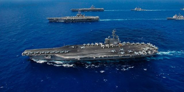 ABD uçak gemisi USS Ronald Reagan Güney Kore’ye gidiyor