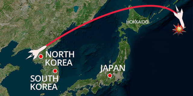 Kuzey Kore'den Japonya'yı alarma geçiren balistik füze denemesi