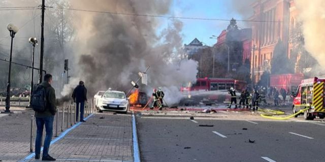 Ukrayna’nın başkenti Kiev’de patlamalar