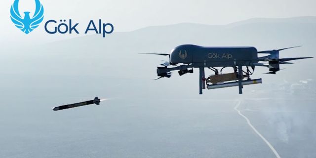 Lazer güdümlü mini füze METE, Gök Alp Drone’undan ateşlendi