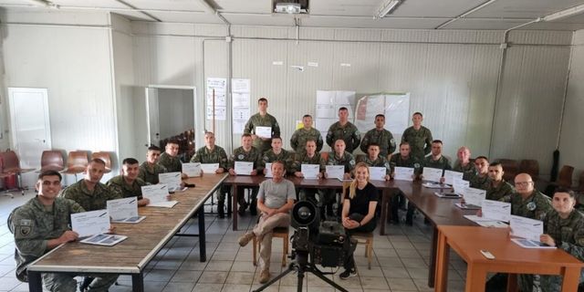 Kosova güvenlik güçlerine OMTAS eğitimi