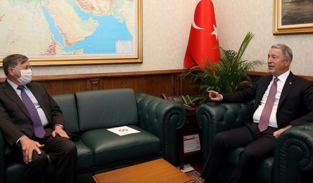 Akar ABD'nin Ankara Büyükelçisini kabul etti
