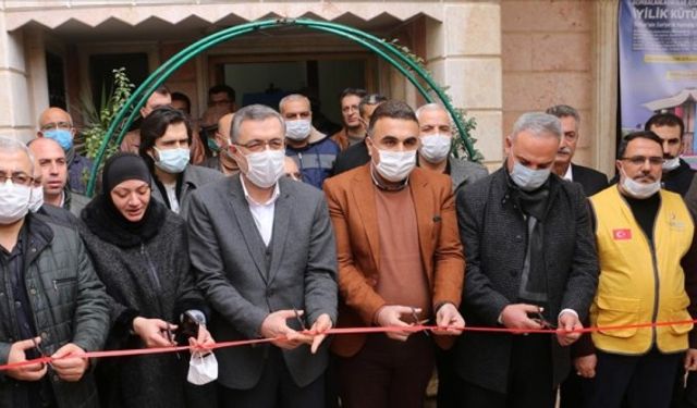 Afrin’de YTB iş birliğinde Anadolu Kültür Merkezi açıldı