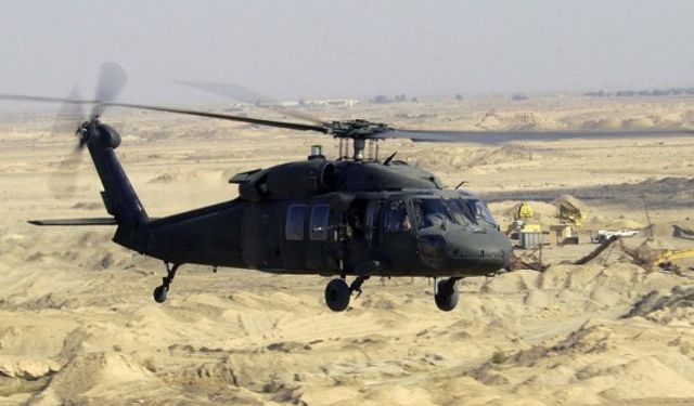 ABD'de askeri helikopter düştü