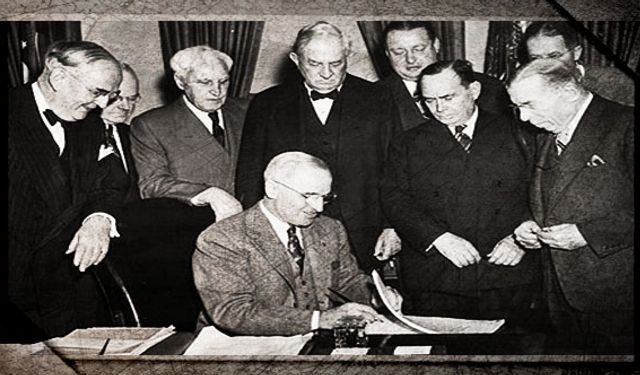 73 yıl önce bugün, Marshall Planı için imzalar atıldı