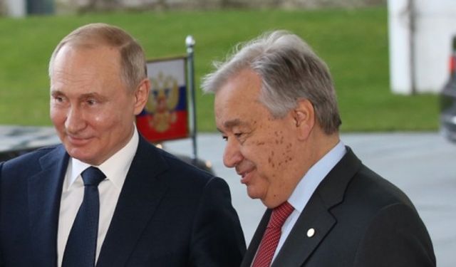 Rusya Devlet Başkanı Putin, BM Genel Sekreteri Guterres ile görüştü