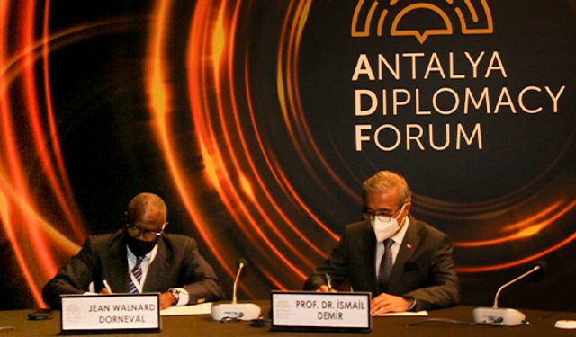 İsmail Demir, Haiti Savunma Bakanı ile "Niyet Beyanı" imzaladı