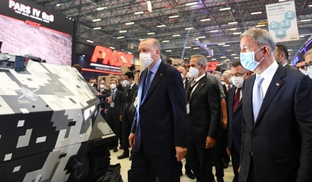 Cumhurbaşkanı Erdoğan’dan FNSS’ye ziyaret