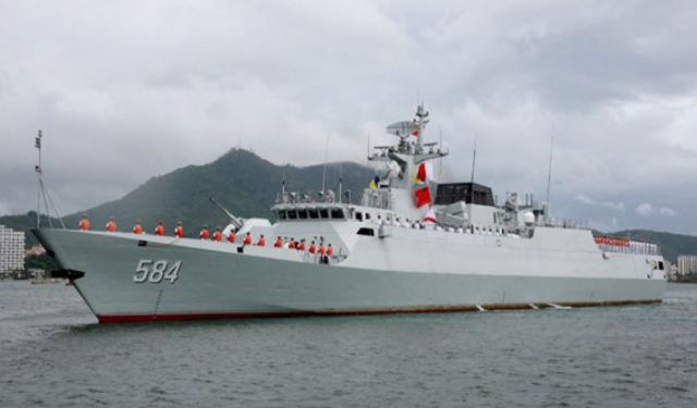 Çin, Cezayir'in ilk Type 056 korvetini denize indirdi