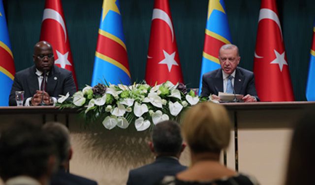 Cumhurbaşkanı Erdoğan, Kongolu mevkidaşı ile görüştü