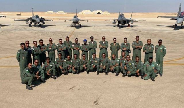 Hint pilotlar Mısır'daki eğitimlerini tamamladı