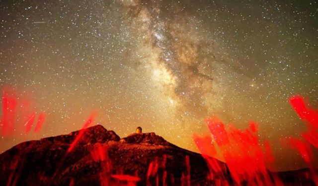 Antalya'da meteor şöleni