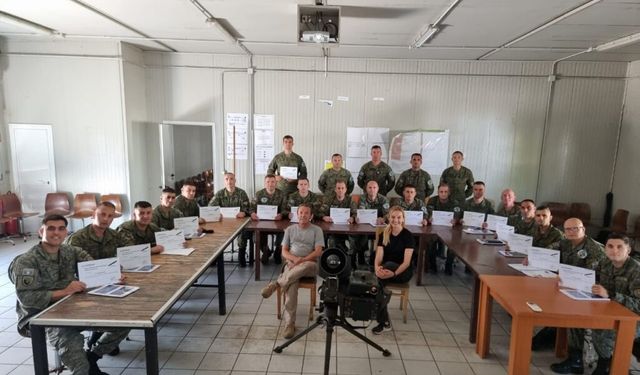 Kosova güvenlik güçlerine OMTAS eğitimi