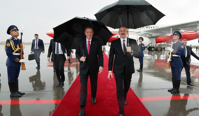 Cumhurbaşkanı Erdoğan'dan Azerbaycan ziyareti